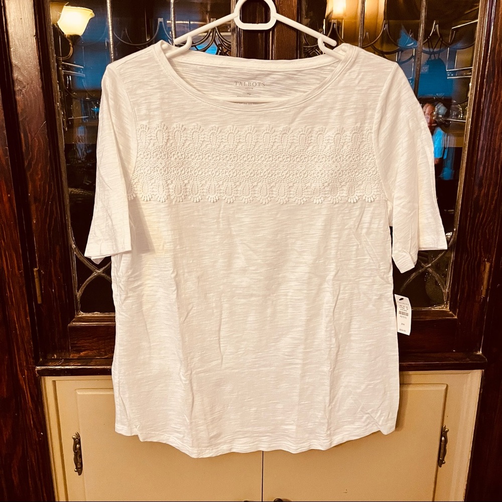 LADIES TALBOTS PETITE T SHIRT sz Mp